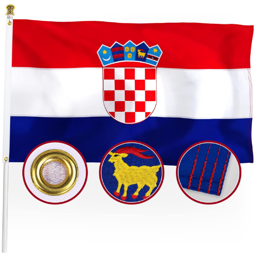 ธงประเทศโครเอเชีย
