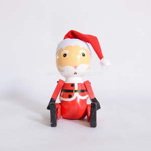 ตุ๊กตาและของเล่นตกแต่งคริสต์มาสทำด้วยมือของตกแต่งซานต้าทำมือสั่งทำได้ - Product Image 2