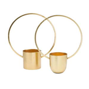 Hôtels Dîner Décoration de table Jardinière suspendue Vases à fleurs suspendus arrondis Artisanat Vase à fleurs moderne - Product Image 5