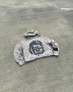 Sudaderas con capucha para hombre más vendidas con nuevo diseño, ajuste de gran tamaño, cremallera completa, hecho en Pakistán, MOQ bajo, serigrafía al por mayor - Product Image 2