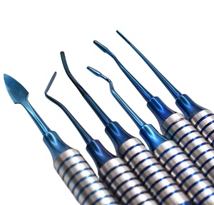 Ensemble de 6 spatules de remplissage en résine composite dentaire plaquées titane, instruments chirurgicaux à alimentation manuelle ROBOZ TECH RTTD15 - Product Image 2