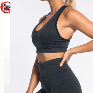 Mujeres Gimnasio Fitness Conjuntos Venta al por mayor Ropa de atletismo Ropa de entrenamiento Activewear Seamless Mujeres Active Wear - Product Image 6