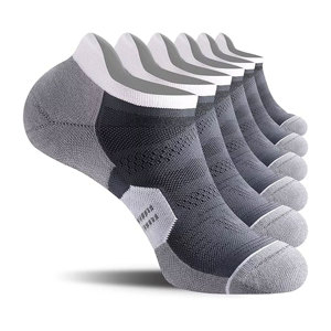 Men's Casual Athletic Tab <b>Socks</b> High Quality Breathable Soft <b>Low</b> <b>Cut</b> Cushion High Comfort Anti-Slip Design for Running - Product Image 5