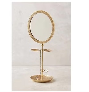 Soporte de joyería de 3 asas para pendientes, collares, anillos, elegante organizador de varios niveles para tocador y exhibición de tocador - Product Image 5