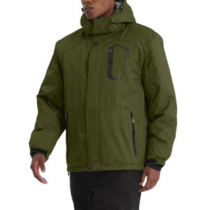 Vestes de ski pour hommes avec impression personnalisée avec logo Vêtements d'extérieur d'hiver imperméables personnalisés pour les sports de neige avec services de marque - Product Image 1