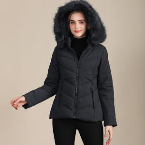 Meilleure vente 2025 coupe-vent coupe régulière veste bouffante pour femmes dernière conception de veste rembourrée à manches longues - Product Image 3