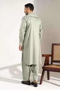 Venta caliente ropa tradicional india diseño propio Multicolor manga completa Salwar Kameez para hombres proveedor indio étnico moderno alto - Product Image 2