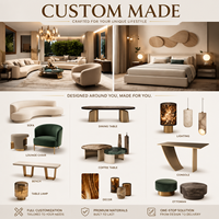 Ensemble de meubles de salon et salle à manger OEHOME, style moderne et luxueux, personnalisable, confortable, écologique, canapé modulaire, table basse, table d'appoint