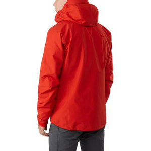 Chaqueta impermeable para lluvia para hombre, cuello con capucha de alta calidad, talla grande, patrón de letras de invierno personalizable - Product Image 4