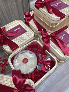Boîte cadeau en bambou écologique du Vietnam pour produits artisanaux - Product Image 4