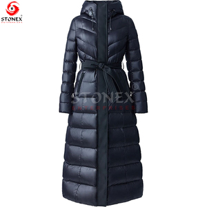 Gran oferta 2023, abrigo largo de invierno para mujer, prendas de vestir de invierno, chaqueta acolchada de algodón, abrigo grueso cálido para mujer - Product Image 2