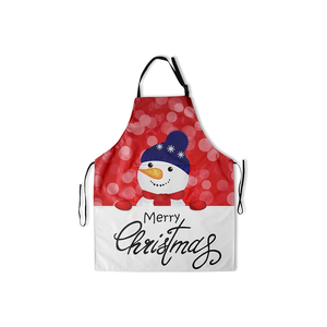 Premium 100% coton tablier sans manches impression personnalisée cuisine cuisine tablier de nettoyage pour Chef Restaurant fête utilisation - Product Image 2