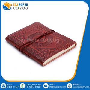 ปกหนังสำหรับเขียนไดอารี่และสมุดโน้ตแบบโบราณสลักลายนูนบนมือปกแข็งอเนกประสงค์ - Product Image 6