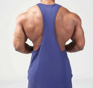 Débardeur de fitness d'été pour hommes Maillot de corps de gym pour musculation Stringer Vêtements d'été - Product Image 4