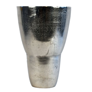 Jarrón de Metal de calidad superior fundido a mano niquelado Venta caliente jarrón decorativo moderno jarrón de decoración hecho a mano - Product Image 1