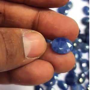 180 pièces de saphir bleu naturel 10mm à 14mm facettes ovales 990 Cts Iroc ventes saphir de haute qualité pierres précieuses en vrac US $381 pour tous - Product Image 5