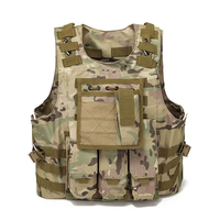 Gilet Tactique Homme Molle Cordura Lesté à Libération Rapide Noir Personnalisé Veste Tactique Porte-Plaque Bandolier Gilets Tactiques