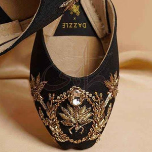 Chaussures Khussa pour femmes 2026 à prix abordable, couleur et design personnalisés, imprimées, antidérapantes, de haute qualité - Product Image 6