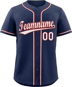 Camisetas de béisbol sublimación personalizadas de la mejor calidad uniforme de béisbol al por mayor - Product Image 3