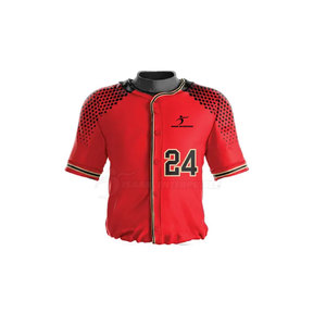 Uniforme de baseball à séchage rapide de haute qualité, nouvelle option de vente en gros respirante - Product Image 4