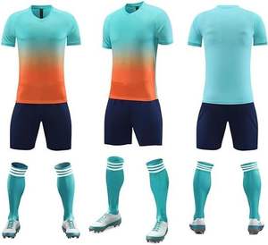 เสื้อฟุตบอลผู้ชายแบบกำหนดเอง 100% โพลีเอสเตอร์ผสมสแปนเด็กซ์/โพลีเอสเตอร์  ชื่อทีม ชื่อผู้เล่น ลายแบบกำหนดเอง ไซส์พลัส สำหรับผู้ใหญ่ทุกขนาด - Product Image 6