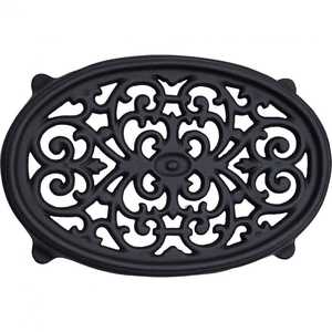 Salvamanteles de Metal antiguo, mesa antideslizante clásica para el hogar, cocina, mesa de comedor, sartén resistente al calor, protección de olla caliente hecha en la India - Product Image 5