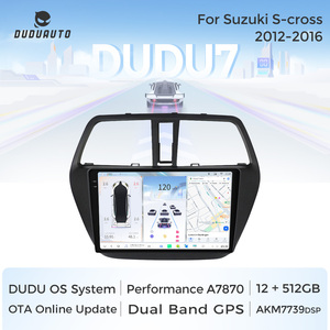 MEKEDE Android Car Multimedia Dvd AutoRadio DUDU7 navigatore GPS Car-play Head Unit per <span class=keywords><strong>Suzuki</strong></span> <span class=keywords><strong>S</strong></span>-<span class=keywords><strong>cross</strong></span> 2012-2016 - Product Image 5
