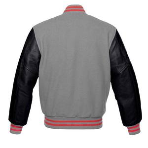 OEM Manufacturer High Quality Varsity Jacket Men Chenille Embroidery Custom Baseball Letterman Stand Front Customizable Varsity - Product Image 2