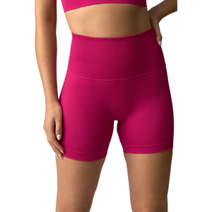 กางเกงขาสั้นโยคะเอวสูงสำหรับผู้หญิงพร้อมผ้ายืดสำหรับการฝึกซ้อมโยคะและการเคลื่อนไหวที่กระตือรือร้นในชีวิตประจำวัน - Product Image 5