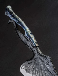 Cuchillo de cocina multiusos Cuchillo de chef de hoja de acero inoxidable con mango de madera Regalo para el regalo de aniversario de tu madre. - Product Image 6