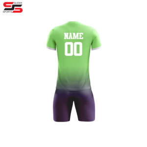 ชุดกีฬาเสื้อฟุตบอลชุดเล่นกีฬาชุดเล่นฟุตบอลชุดเล่นกีฬาชุดเล่นฟุตบอลพิมพ์ลายแบบระเหิดสีแดงสีเหลืองสีเขียวสีน้ำเงินสีขาว - Product Image 2