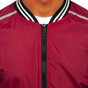 Última llegada de 2025, chaqueta Bomber ligera para hombre, chaqueta de invierno Bomber personalizada informal de ajuste cómodo para hombre a la venta - Product Image 6