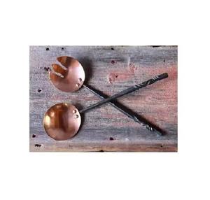 Nouvel arrivage Serveur à salade en acier inoxydable pour les hôtels de Noël Serveur à fruits en acier miroir Outils - Product Image 3