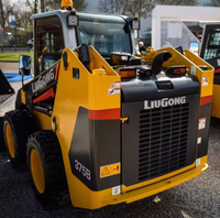 Multifunktionaler Teleskop-Mini-Diesel-Liugong 375B Kompaktlader mit Heckbagger und Greifer im Angebot