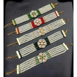 Bracelet de perles en gros, Bracelet indien Bracelet ethnique cadeaux de demoiselles d'honneur cadeaux de retour, cadeaux Mehendi, Bracelet en gros - Product Image 6