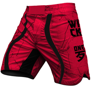 กางเกงกีฬาคุณภาพสูงสำหรับ MMA มวยไทย กางเกง MMA สำหรับฝึกซ้อมผู้ชาย ปรับแต่งได้ - ออกแบบโลโก้คุณภาพดีที่สุด ขายส่ง - Product Image 5