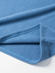 Sweat-shirt à capuche zippé pour homme, coupe droite, col montant en polaire, personnalisable, de haute qualité, uni, pour l'hiver - Product Image 4