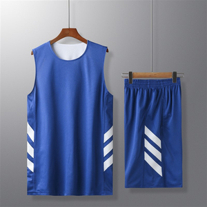 Traje de baloncesto Reversible para hombre 2025, ropa deportiva de secado rápido, ropa deportiva de doble cara, camisetas de baloncesto, conjunto de pantalones cortos, uniformes - Product Image 6