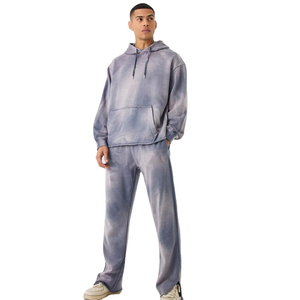 Conjunto Deportivo de Sudadera con Capucha y Pantalones Cortos con Logotipo Personalizado para Invierno 2026, Chándal para Hombre, Impresión Personalizada, 100% Algodón - Product Image 4