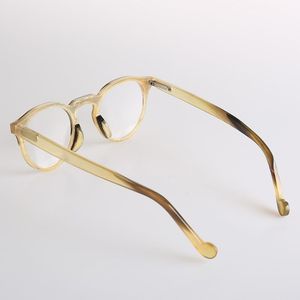 แว่นตาเขาควายแบบคลาสสิกกรอบแว่นคุณภาพสูงสำหรับผู้ชายและผู้หญิงดีไซน์ใส่ใจสิ่งแวดล้อม - Product Image 3
