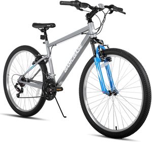 Bicicleta de Montaña HILAND de Alta Calidad de 26/27 Pulgadas, Bicicleta MTB para Hombre y Mujer con 18 Velocidades, Cuadro de Acero de Alta Resistencia, Frenos V-Brake, Bicicleta Rígida - Product Image 2