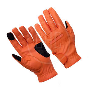 Guantes de Equitación de Impacto para Exteriores, Transpirables, de Secado Rápido, Antideslizantes, Unisex, de Cuero de Alta Calidad - Product Image 2