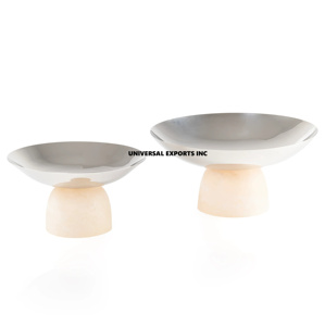 Metal Polished Eco-Friendly <b>Chocolate</b> Bowl Set Two Stainless Steel Luxury Shape Multi-functional Wedding Bowl Customized Packing - Product Image 6