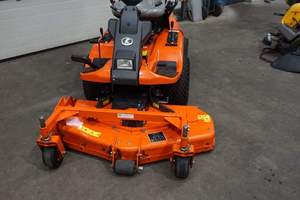Cortadora de Césped Económica 4x4, Mini Tractor con Motor de Gasolina, Caja Recolectora de Césped de 100 L para Jardín y Granja - Product Image 3