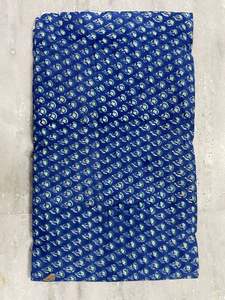 ผ้าฝ้ายเนื้อผ้าระบายอากาศได้ดีจาก100% ผ้าฝ้ายทำมือพิมพ์ลายบล็อกเป็นมิตรต่อสิ่งแวดล้อมแบบดั้งเดิมมรดกทางวัฒนธรรม - Product Image 2