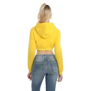 Sudadera Corta Informal para Mujer, Sudadera con Capucha, Ligera, Moderna, de Manga Larga, Suave, Cómoda y Elegante para Ropa de Calle - Product Image 2