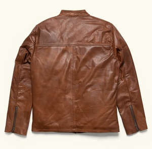 Veste en cuir pour hommes Top Design 100% de haute qualité avec doublure Quilt Full Sleeve à prix raisonnable conception personnalisée disponible - Product Image 4