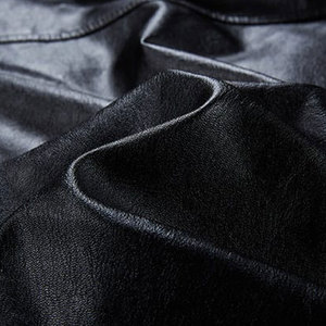 Chaqueta de cuero de diseño personalizado, chaqueta de cuero de color sólido para hombre, ropa de calle, chaqueta de cuero transpirable para hombre de STYLO INTERNATIONAL - Product Image 5