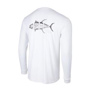 Maillot de pêche personnalisé à sublimation, manches longues, chemise de pêche pour homme, multicolores, séchage rapide, confortable et respirant - Product Image 2