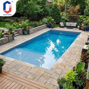 Piscine hors sol en fibre de verre 20FT/40FT, résistante aux UV, avec système de filtration complet, idéale pour jardin, villa, enfants et multiples scénarios - Product Image 4